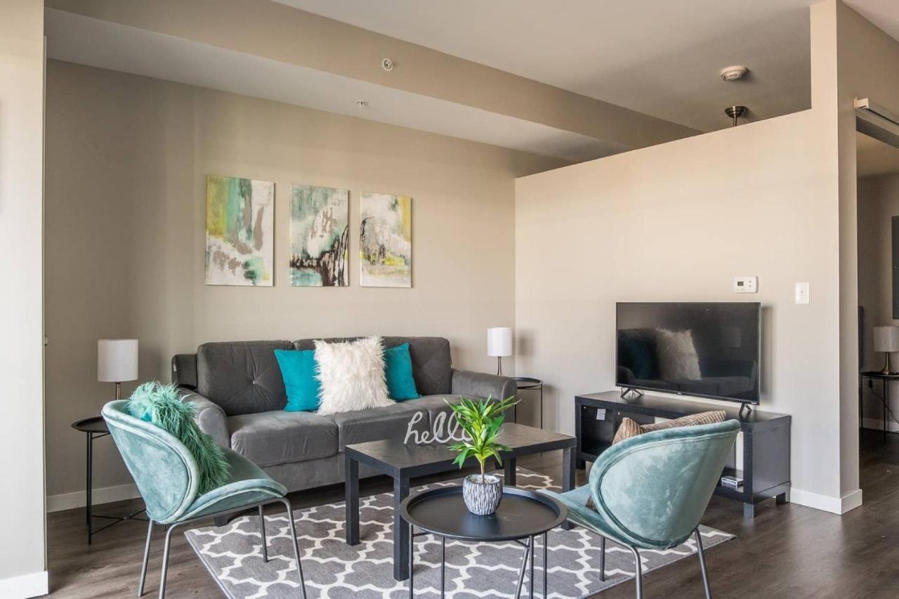 Frontdesk Confluence On 3Rd Apt Downtown Riverwalk Trails Des Moines Dış mekan fotoğraf